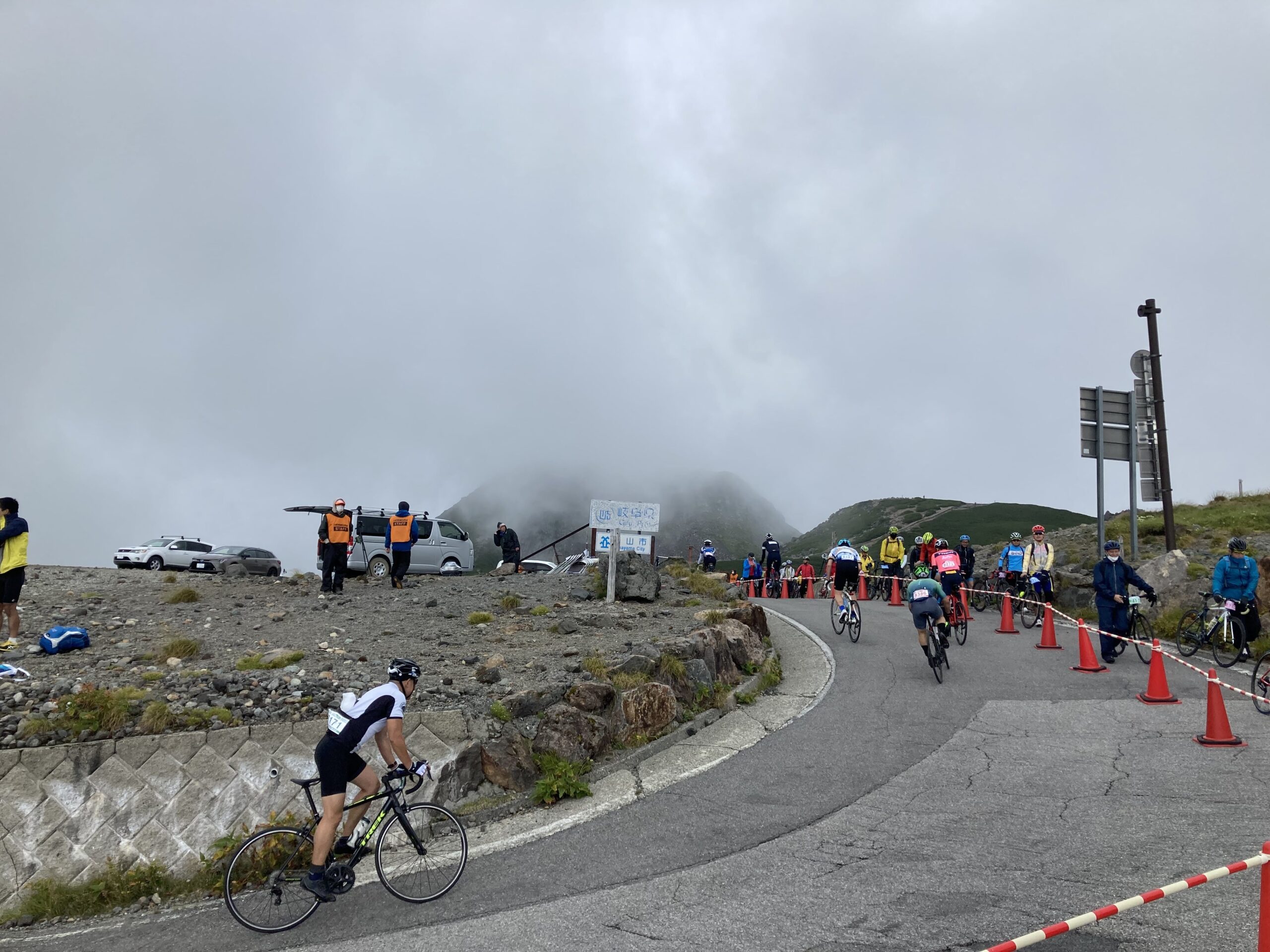 乗鞍ヒルクライムゴール地点
