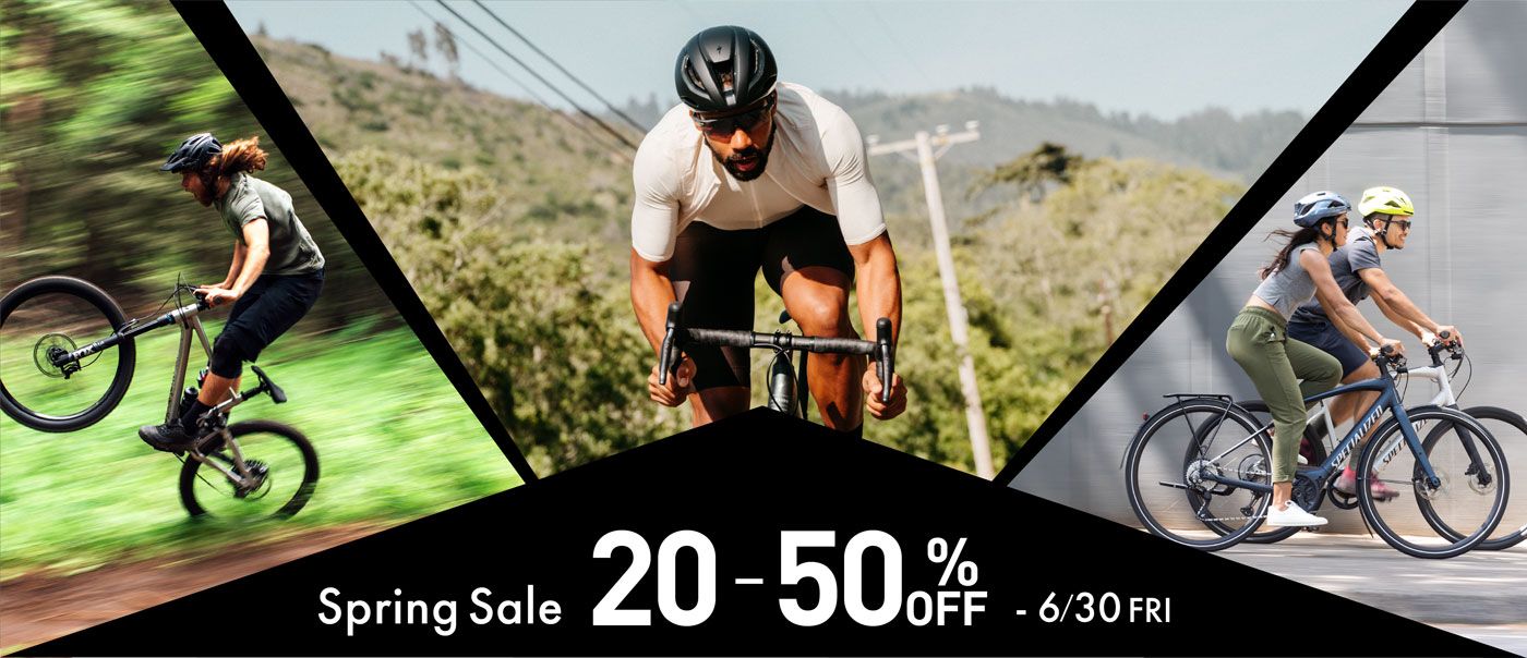 6/30終了!在庫限り最大50%OFF・スペシャライズドSpring Sale